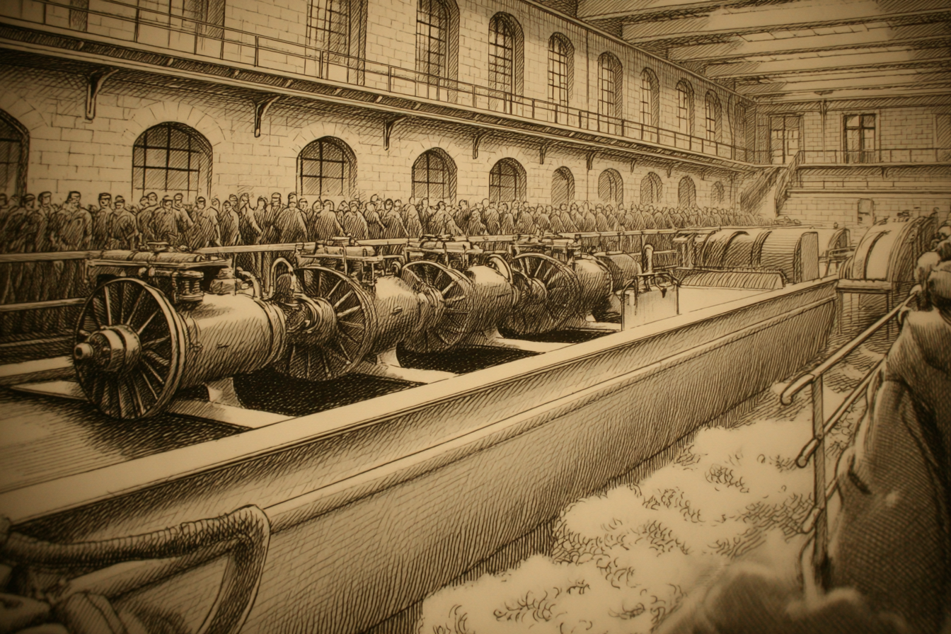 Hero baggrunnsbilde for Under flymotorenes skygge i Allach-leiren